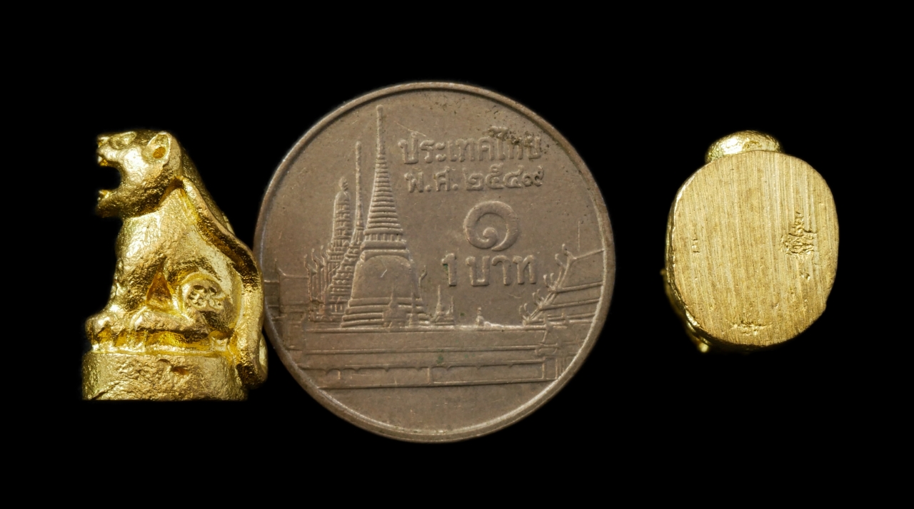 15Oct24 (7)4.jpg - เสือจิ๋วหลวงพ่อเพี้ยน อคฺคธมฺโม(พระครูวิมลสมณวัตร) วัดเกริ่นกฐิน อ.บ้านหมี่ จ.ลพบุรี รุ่น 6 ปี2557 เนื้อทองทิพย์ ทองระฆัง พระเก่าสวย มวลสารดี พิธีเข้ม [..] | https://kamulet.in.th